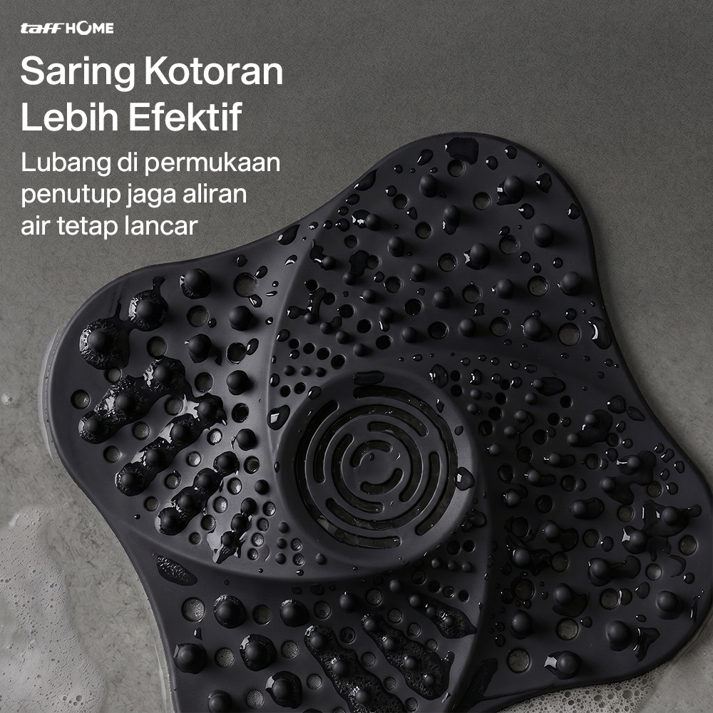 TaffHOME Penutup Lubang Pembuangan Air Anti-Blocking Filter Cover - SJ24 Gambar produk TaffHOME Penutup Lubang Pembuangan Air Anti-Blocking Filter Cover - SJ24 - 3