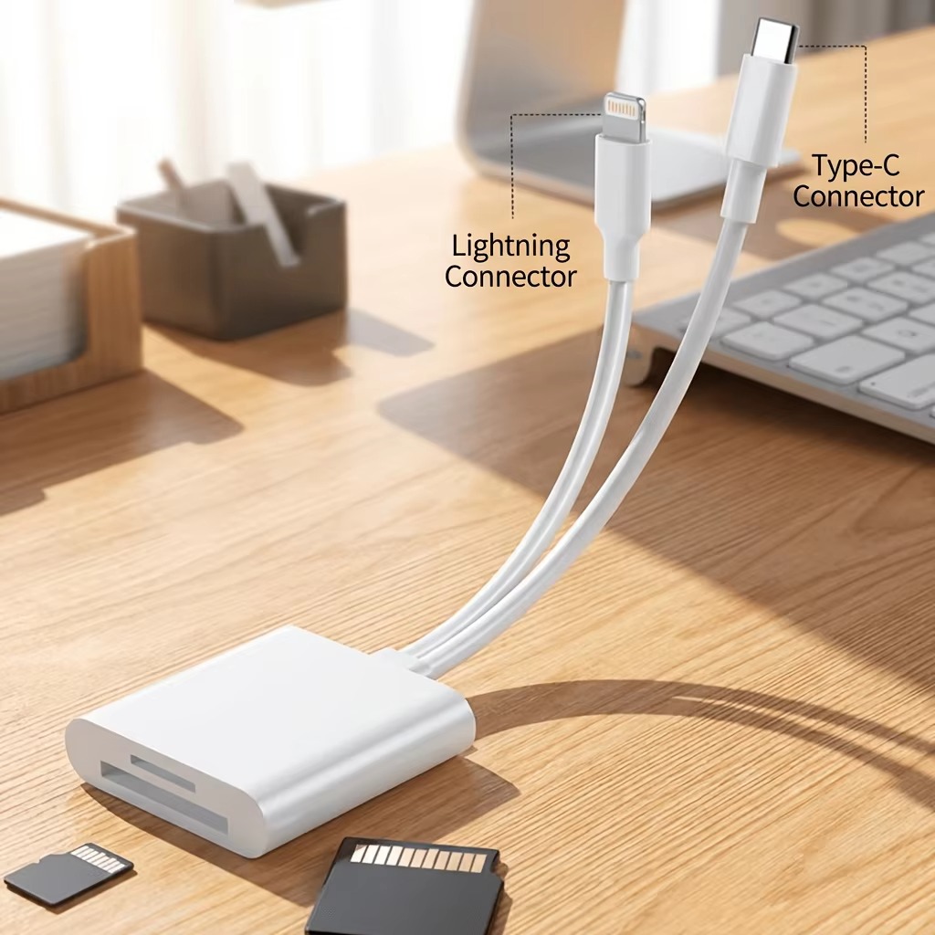 Poru Card Reader Multi Plug 2in1 USB MicroSD TF Card - INU183 Gambar produk Poru Card Reader Multi Plug 2in1 USB MicroSD TF Card - INU183 - 1