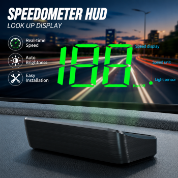 MEIMI Speedometer HUD Look Up Display GPS Proyektor Sensor Cahaya - M2
