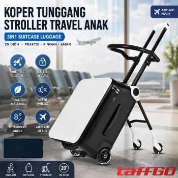 TaffGO Koper Tunggang Stroller Travel Anak Suitcase Luggage 20 Inch - SE80
