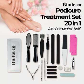 Gambar produk Biutte.co Alat Perawatan Kaki Pedicure Treatment Set 20 in 1 - GR5663