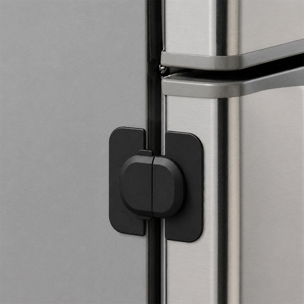 TaffHOME Safety Lock Pintu Kulkas Pengunci Tambahan Tempel - S1843 Gambar produk TaffHOME Safety Lock Pintu Kulkas Pengunci Tambahan Tempel - S1843 - Kemasan