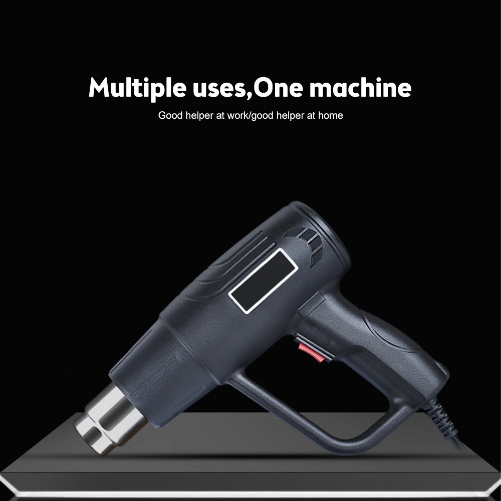 DEEPEEN Heat Gun Hot Air 2000W Adjustable Temperature 2000W 220V - XA-020 Gambar produk DEEPEEN Heat Gun Hot Air 2000W Adjustable Temperature 2000W 220V - XA-020 - 5