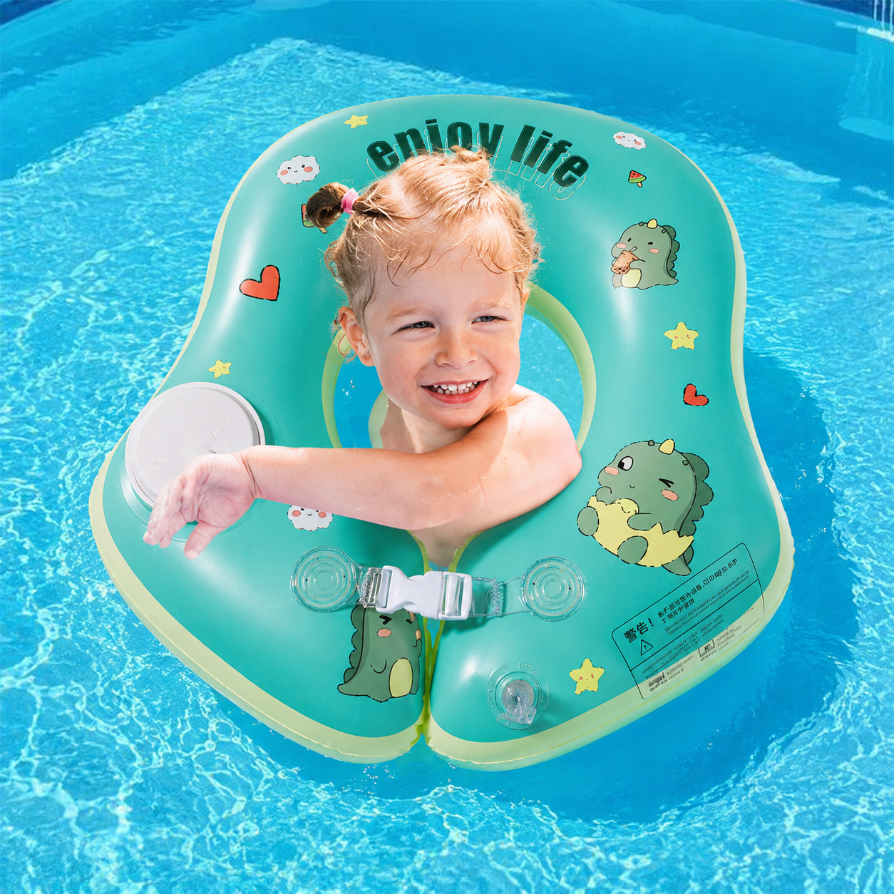 Enjoy Life Ban Pelampung Renang Bayi Underarm Swim Inflatable 16cm - H010 Gambar produk Enjoy Life Ban Pelampung Renang Bayi Underarm Swim Inflatable 16cm - H010 - 5