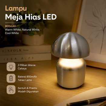 TaffLED Lampu Meja Hias Desk Lamp Restaurant Bar 3in1 Color 800mAh - XV-80