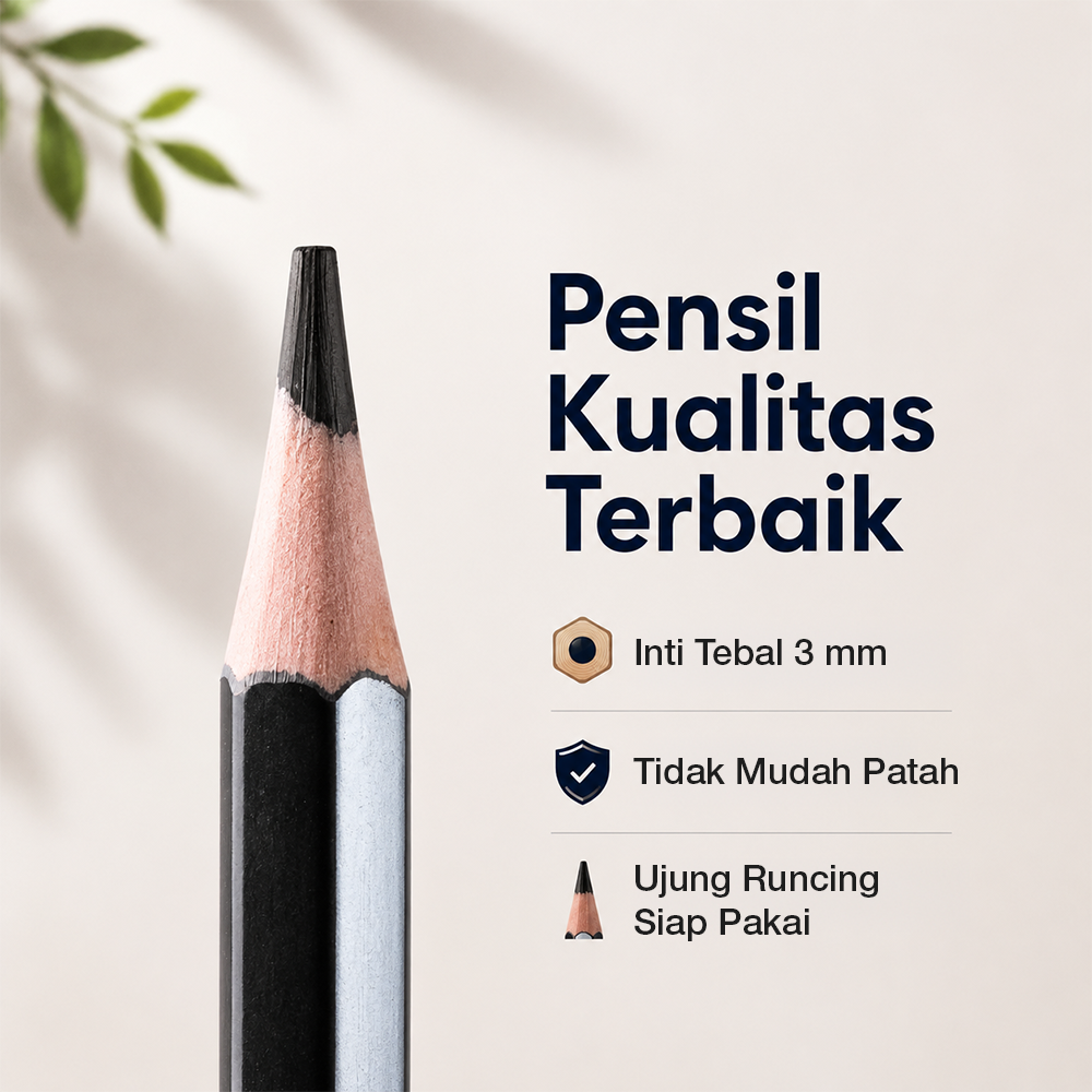 Gambar produk WEBOW Pensil Warna Color Pencils Drawing Painting 24 PCS/Set - XP024 - 3