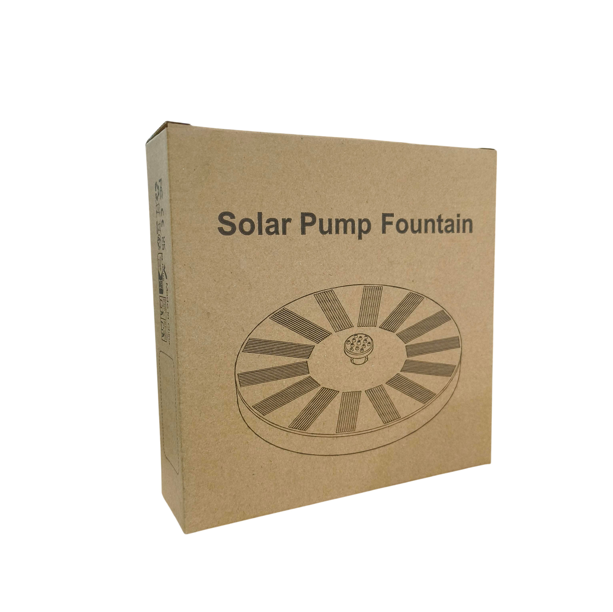 LeKing Air Mancur Kolam Tenaga Surya Solar Water Fountain - AS10A Gambar produk LeKing Air Mancur Kolam Tenaga Surya Solar Water Fountain - AS10A - Kemasan