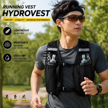 MPP Running Vest Hydrovest Hydration Breathable Rompi Lari Outdoor - WP400