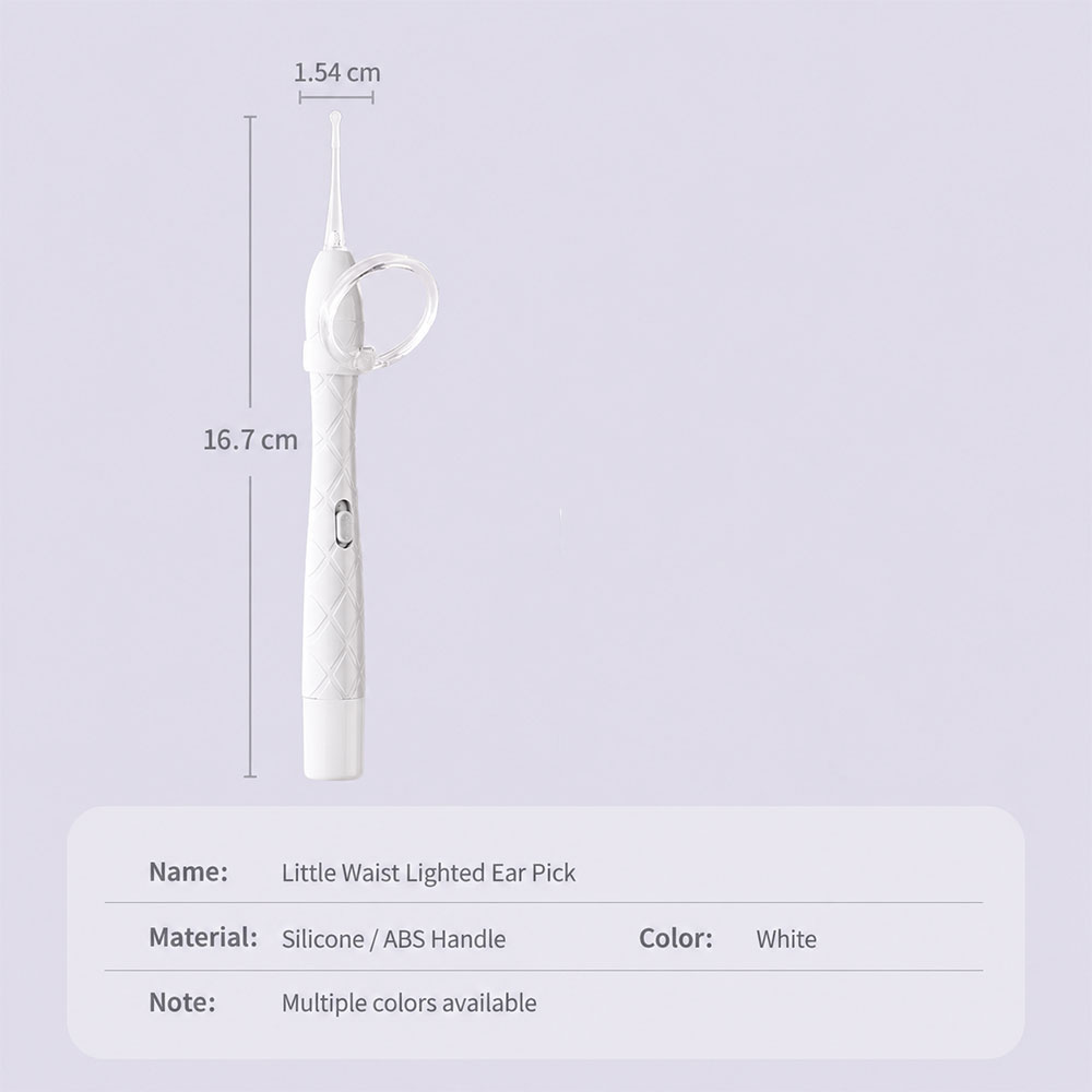 Tiny Alat Pembersih Telinga Korek Kuping LED Elektrik Kaca Pembesar - CG20 Gambar produk Tiny Alat Pembersih Telinga Korek Kuping LED Elektrik Kaca Pembesar - CG20 - Kemasan