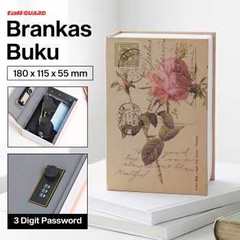 TaffGUARD Kotak Buku Novel Security Box Password Lock Size S - KB-20P