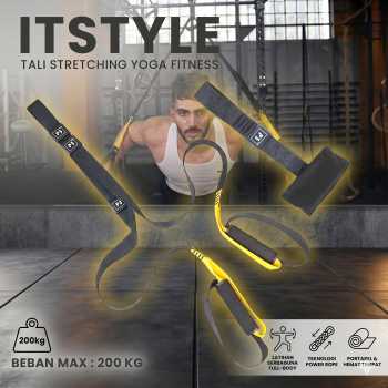 Gambar produk ITSTYLE Tali Stretching Yoga Fitness Gym Power Rope - P3PRO