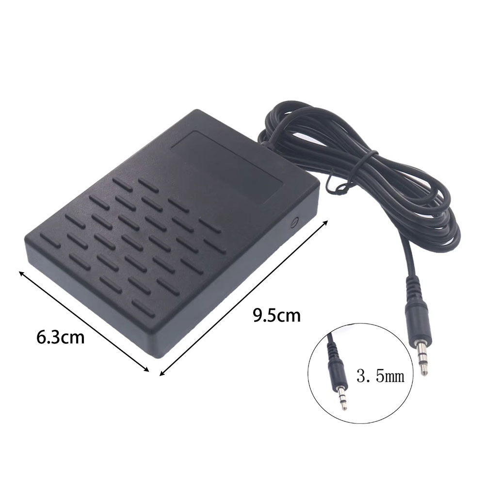 Tooy Sustain Pedal Universal Keyboard Drum Piano Elektrik Damper MIDI 3.5mm - WTB-010 Gambar produk Tooy Sustain Pedal Universal Keyboard Drum Piano Elektrik Damper MIDI 3.5mm - WTB-010 - 4