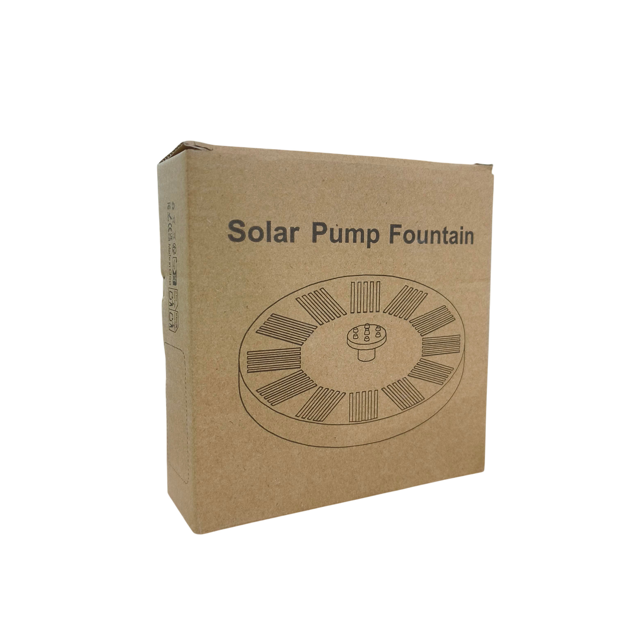 T-Nice Air Mancur Kolam Tenaga Surya Solar Water Fountain - CY-130 Gambar produk T-Nice Air Mancur Kolam Tenaga Surya Solar Water Fountain - CY-130 - Kemasan