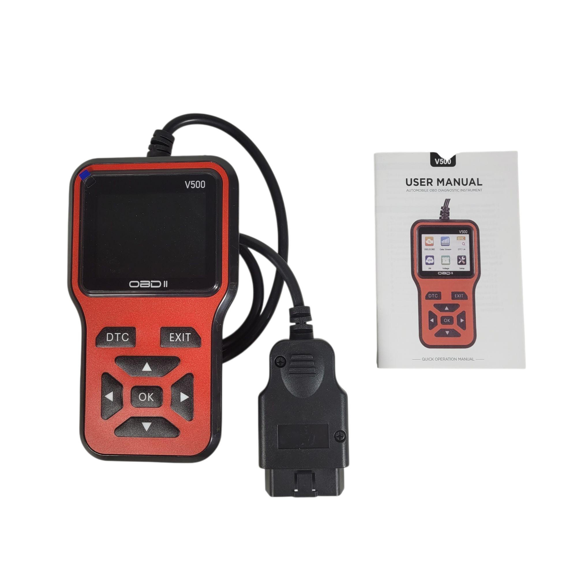 Everfun Alat OBD2 Pembaca Kode Diagnostik Mobil Otomotif Code Reader - V500 Gambar produk Everfun Alat OBD2 Pembaca Kode Diagnostik Mobil Otomotif Code Reader - V500 - 6