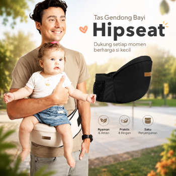AIEBAO Tas Gendong Bayi Baby Carrier Hipseat Waist Belt Stool - MW050