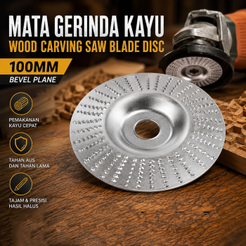 LOU Mata Gerinda Kayu Wood Carving Saw Blade Disc 100mm - L4736