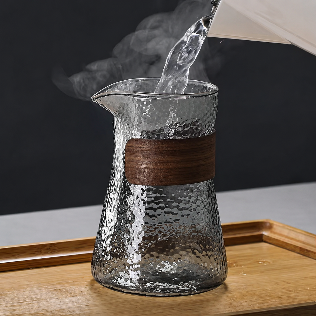 One Two Cups Coffee Server Chemex Drip Pour Over Glass Carafe 500ml ...