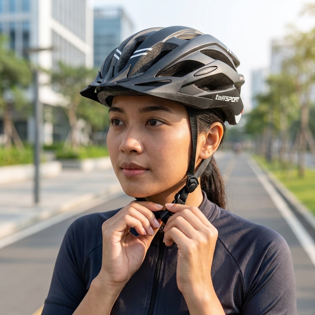 TaffSPORT Helm Sepeda MTB Road Bike Light Bicycle Helmet 19 Air Vent - X15 Gambar produk TaffSPORT Helm Sepeda MTB Road Bike Light Bicycle Helmet 19 Air Vent - X15 - 5