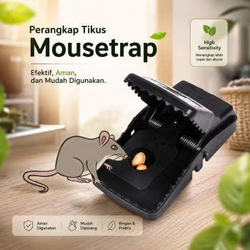 Gambar produk TaffHOME Jebakan Perangkap Tikus Mousetrap Sensitive - ZL-2021