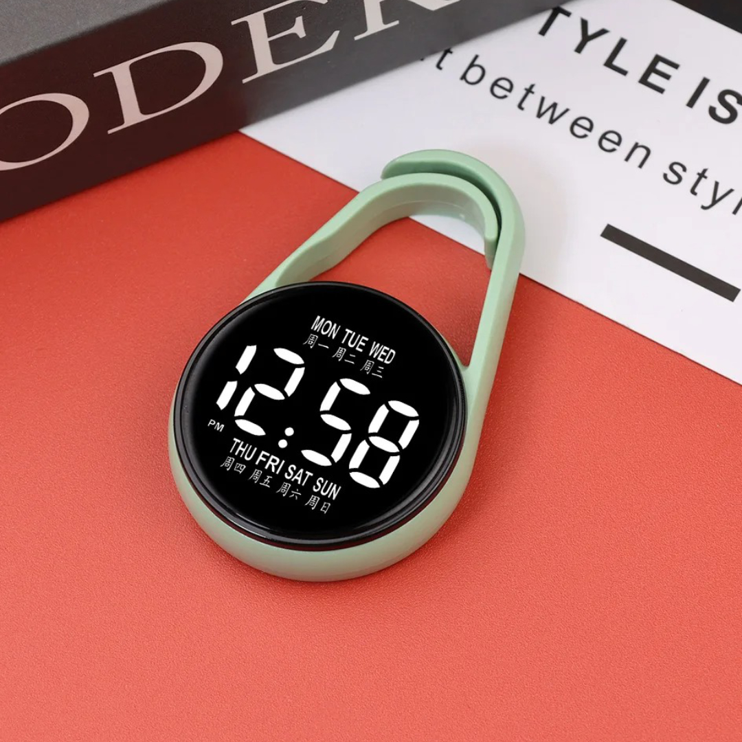 Obotsnoi Jam Pocket Watch Digital LED Gantungan Kunci Waterproof - PJX1600 Gambar produk Obotsnoi Jam Pocket Watch Digital LED Gantungan Kunci Waterproof - PJX1600 - Utama