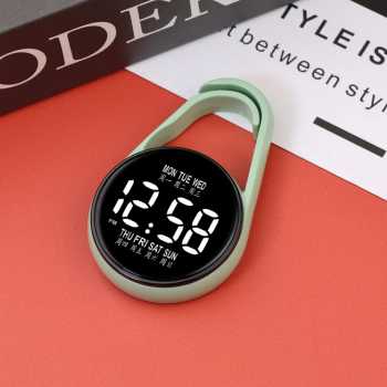 Obotsnoi Jam Pocket Watch Digital LED Gantungan Kunci Waterproof - PJX1600