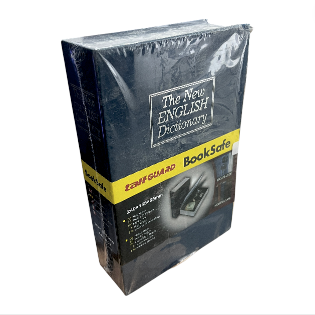 TaffGUARD Brankas Buku Kamus Hidden Safe Box Kunci Manual Anti Maling Sedang - KB-10L Gambar produk TaffGUARD Brankas Buku Kamus Hidden Safe Box Kunci Manual Anti Maling Sedang - KB-10L - Kemasan