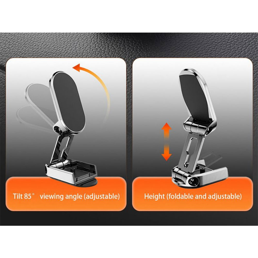 PEFT Holder HP Mobil Magnetic 360 Rotation Car Phone Holder - HM-20 Gambar produk PEFT Holder HP Mobil Magnetic 360 Rotation Car Phone Holder - HM-20 - 4