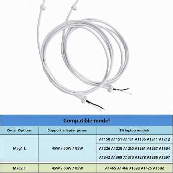 Gambar produk TOBO Kabel Chager Magsafe 2 T-Type Replacement Cable Macbook Air/Pro 45W - AO30 - 3