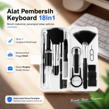 Gambar produk ZUIDID Alat Pembersih Keyboard Cleaning Brush 18in1 - Q10