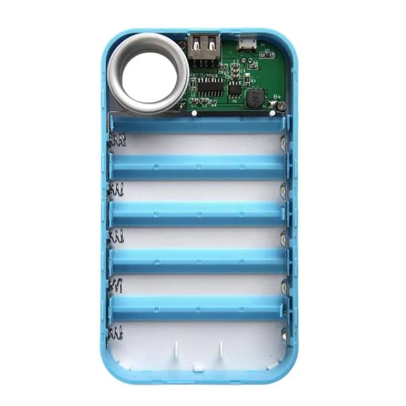 ODITY Power Bank DIY Case Dual USB Port Flashlight 5 PCS 18650 - Y1UB Gambar produk ODITY Power Bank DIY Case Dual USB Port Flashlight 5 PCS 18650 - Y1UB - 2
