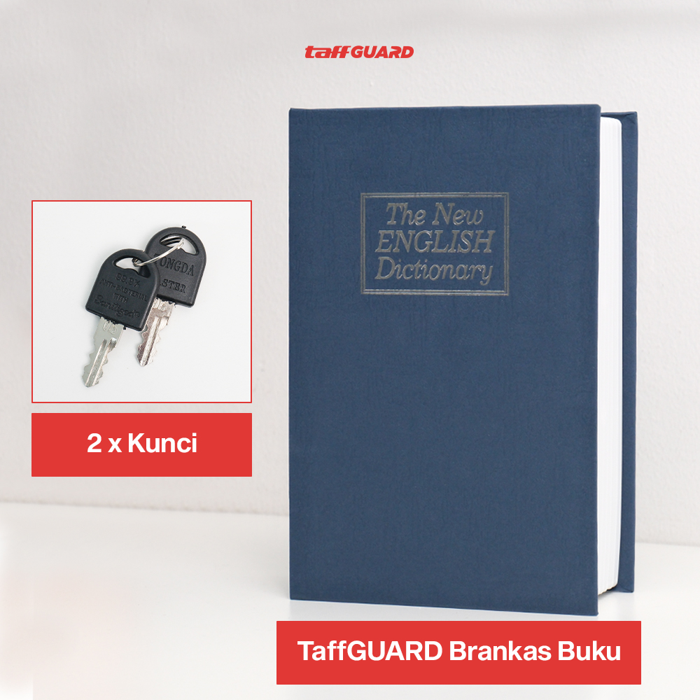 TaffGUARD Brankas Buku Kamus Kunci Manual Anti Maling Hidden Safe Box Sedang - KB-10L Gambar produk TaffGUARD Brankas Buku Kamus Kunci Manual Anti Maling Hidden Safe Box Sedang - KB-10L - 7
