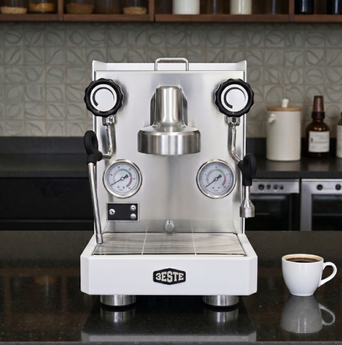 Trieste Mesin Kopi Espresso Coffee Maker Semi Automatic 15 Bar 1780W - M180 Gambar produk Trieste Mesin Kopi Espresso Coffee Maker Semi Automatic 15 Bar 1780W - M180 - 1