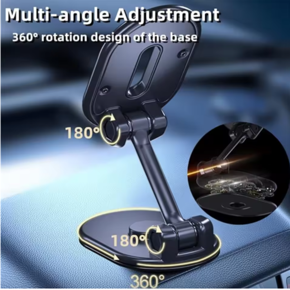 VIKEFON Holder HP Mobil Magnetic N52 360 Rotation Car Phone Holder - HM-15 Gambar produk VIKEFON Holder HP Mobil Magnetic N52 360 Rotation Car Phone Holder - HM-15 - 3