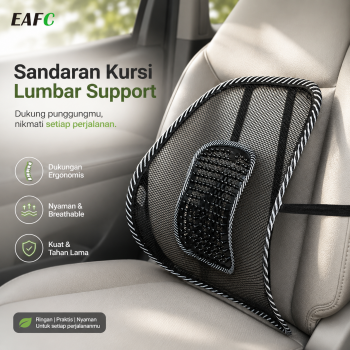 EAFC Sandaran Kursi Ergonomic Mesh Lumbar Back Support - EAC10