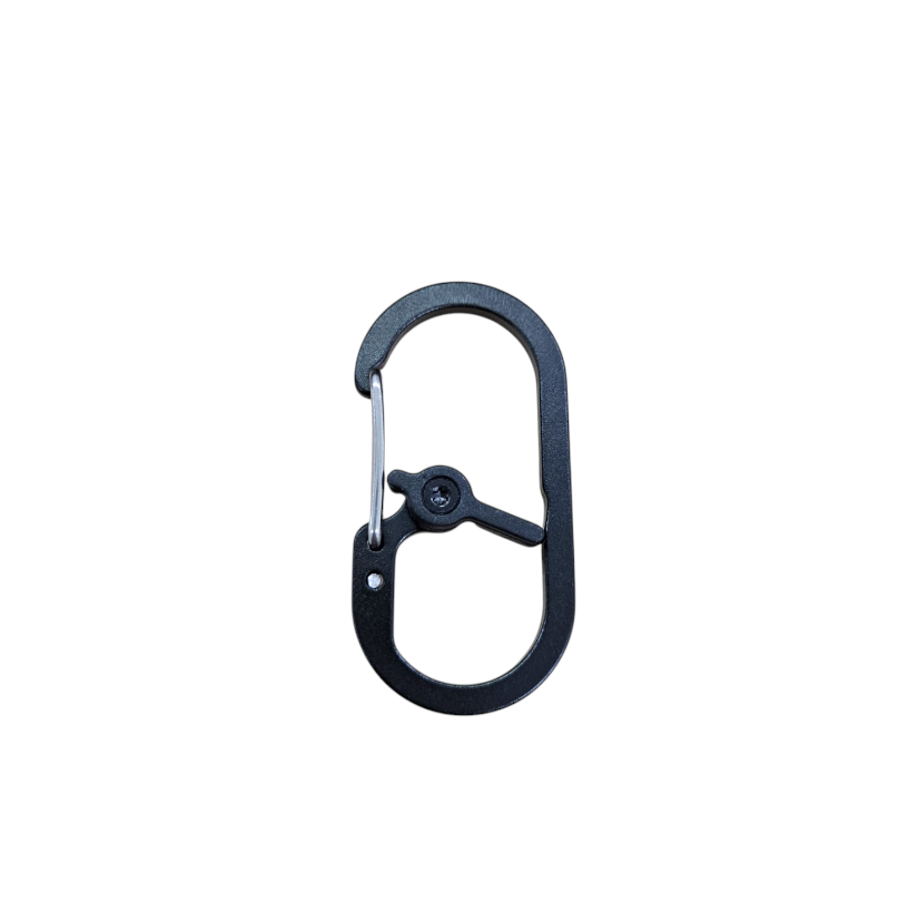 W-Biner Karabiner Carabiner Dual Loop Spring Lock Gantungan Kunci 36kg - GC010 Gambar produk W-Biner Karabiner Carabiner Dual Loop Spring Lock Gantungan Kunci 36kg - GC010 - 2