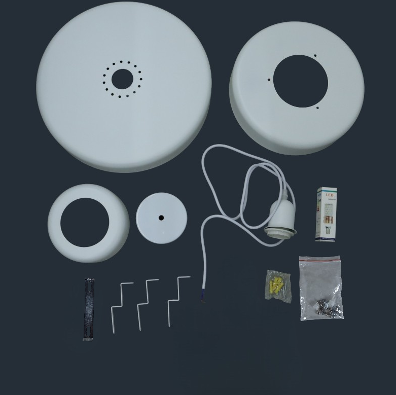 TaffLED Fitting Lampu Hias Gantung Retro Macaron Hanging Lamp E27 - LPL139 Gambar produk TaffLED Fitting Lampu Hias Gantung Retro Macaron Hanging Lamp E27 - LPL139 - 5