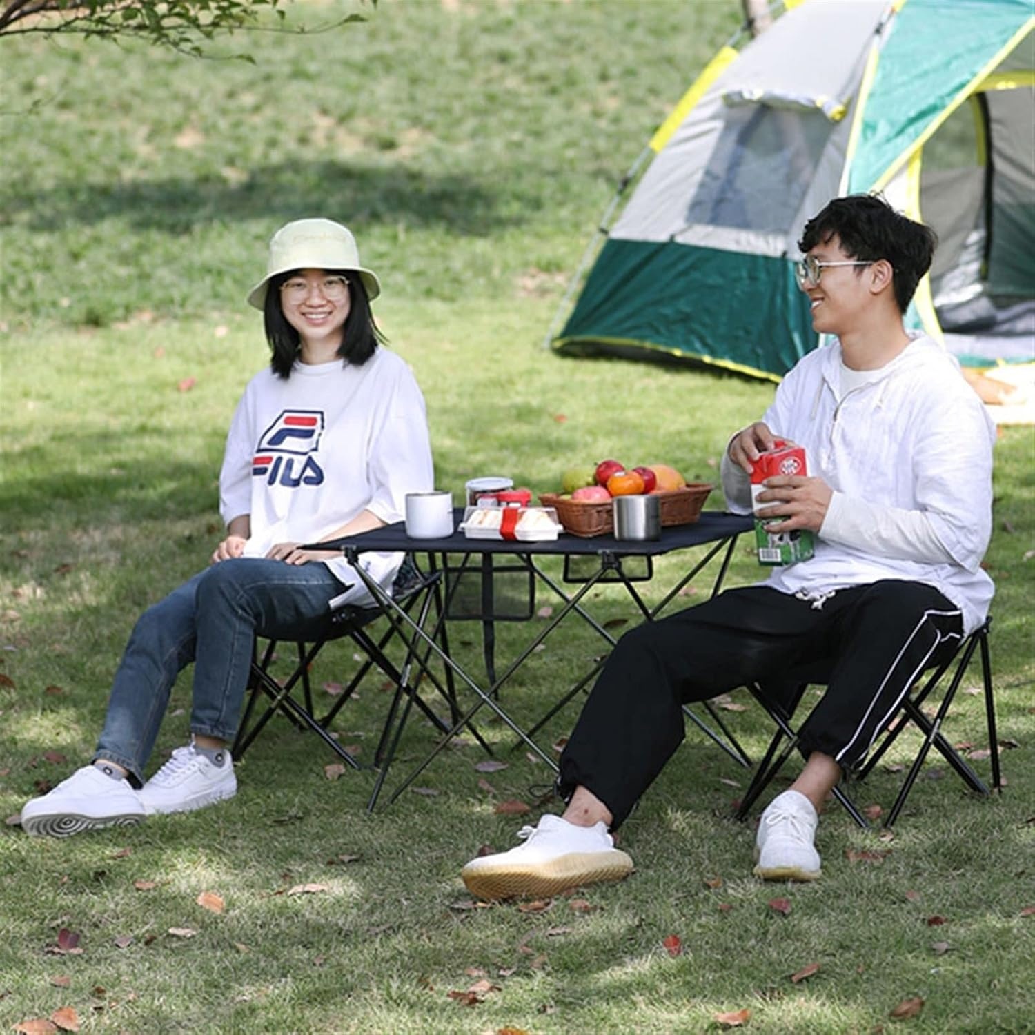 TaffSPORT Kursi Lipat Outdoor Camping Portable Oxford Folding Chair - OL5000 Gambar produk TaffSPORT Kursi Lipat Outdoor Camping Portable Oxford Folding Chair - OL5000 - 5