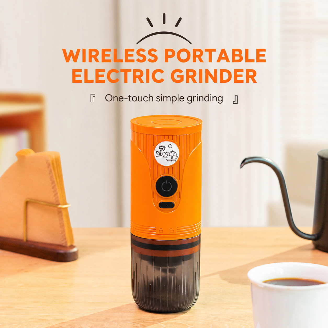 iCafilas Alat Penggiling Kopi Elektrik Coffee Grinder Adjustable - GA2709 Gambar produk iCafilas Alat Penggiling Kopi Elektrik Coffee Grinder Adjustable - GA2709 - Utama