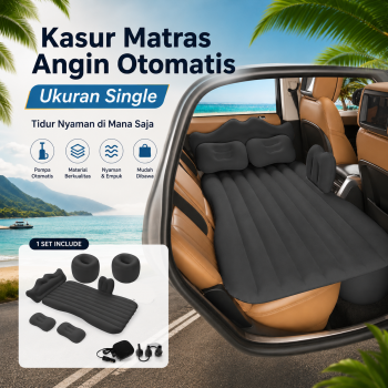 NERO Kasur Matras Angin Otomatis Sleeping Pad Waterproof Single - B05