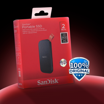 SanDisk Portable SSD 800MB/s USB 3.2 Gen 2 - SDSSDE30-G26