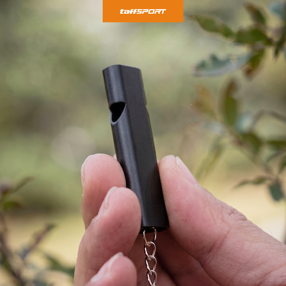 TaffSPORT Gantungan Kunci Peluit Aluminium Outdoor Whistle - Z648 Gambar produk TaffSPORT Gantungan Kunci Peluit Aluminium Outdoor Whistle - Z648 - 5