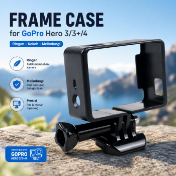 Gambar produk Plastic Protective Side Border Frame Case Bumper GoPro Hero 3/3+/4 - GP04