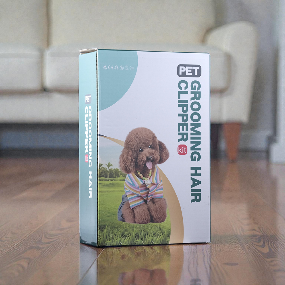 ZIM Alat Cukur Bulu Hewan Anjing Kucing 4 Comb 1200mAh 3.7V - K5 Gambar produk ZIM Alat Cukur Bulu Hewan Anjing Kucing 4 Comb 1200mAh 3.7V - K5 - Kemasan