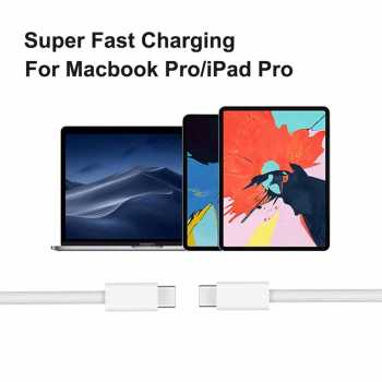 Gambar produk TECVAS Kabel Data Type C to Type C Fast Charging 2M 240W - AO51 - 1