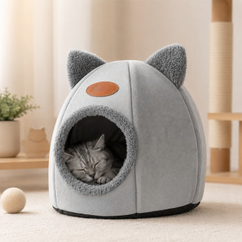 AOXIN Tempat Tidur Hewan Peliharaan Kucing Cat House Tent - HTC01