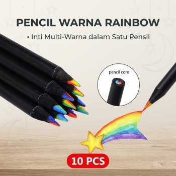 WEBOW Pensil Warna Rainbow Color Pencils Drawing Painting 10 PCS - XP003