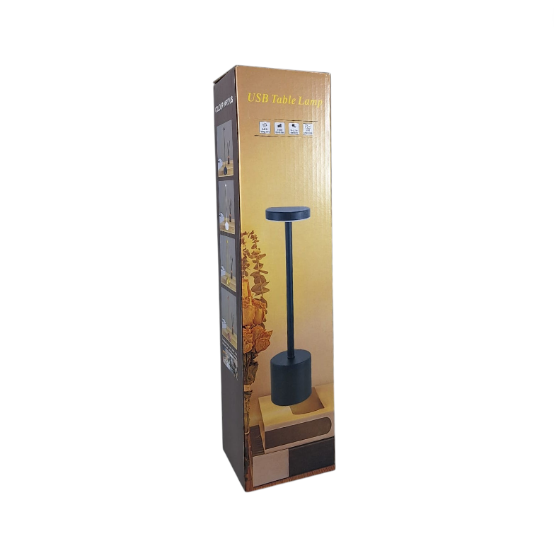TaffLED Lampu Meja Hias Touch LED USB Rechargeable 3in1 1800mAh - P340 Gambar produk TaffLED Lampu Meja Hias Touch LED USB Rechargeable 3in1 1800mAh - P340 - Kemasan