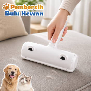 LemonBest Pembersih Bulu Binatang Lint Remover Roller Pet Hair - L-01