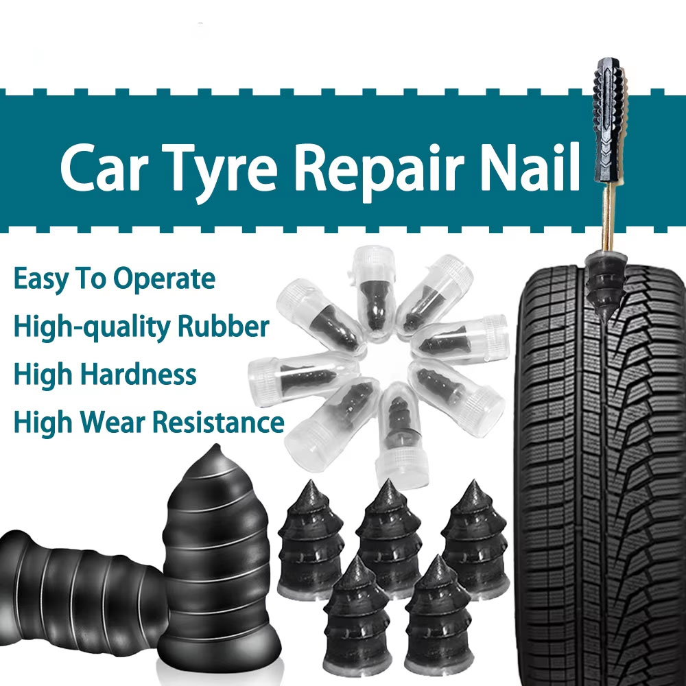 Detac Tyre Repair Kit Set Tubeless Alat Tambal Ban Mobil Motor 20 PCS - LN130 Gambar produk Detac Tyre Repair Kit Set Tubeless Alat Tambal Ban Mobil Motor 20 PCS - LN130 - 3