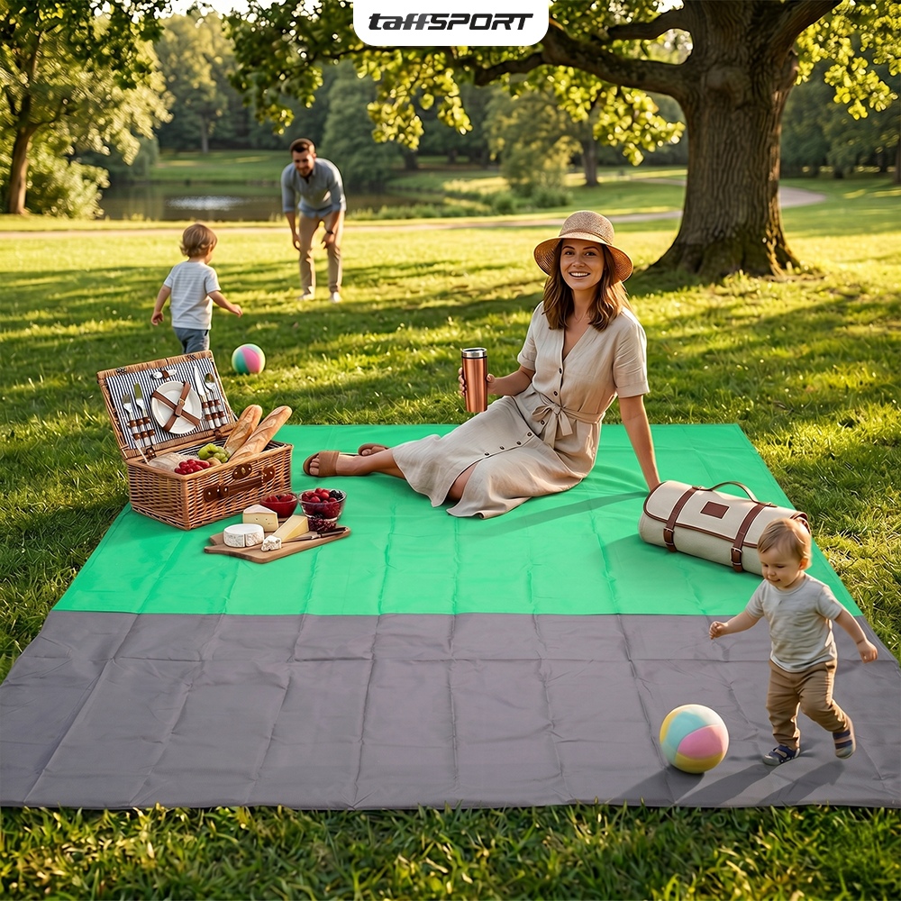TaffSPORT Tikar Lipat Matras Camping Piknik Outdoor Waterproof Mat 2x2.1M - FS-008 Gambar produk TaffSPORT Tikar Lipat Matras Camping Piknik Outdoor Waterproof Mat 2x2.1M - FS-008 - 7